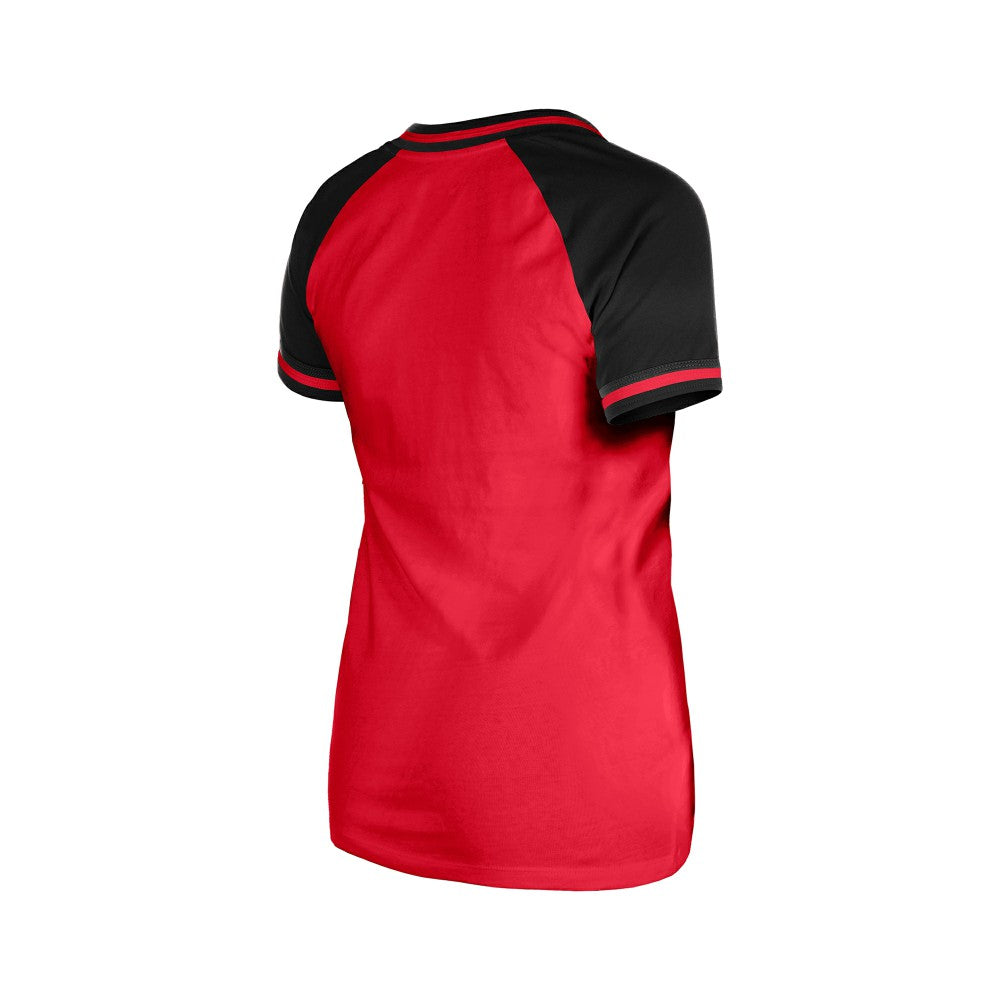 Cincinnati Reds New Era Women's Gameday V-Neck T-Shirt - MLB T-shirts