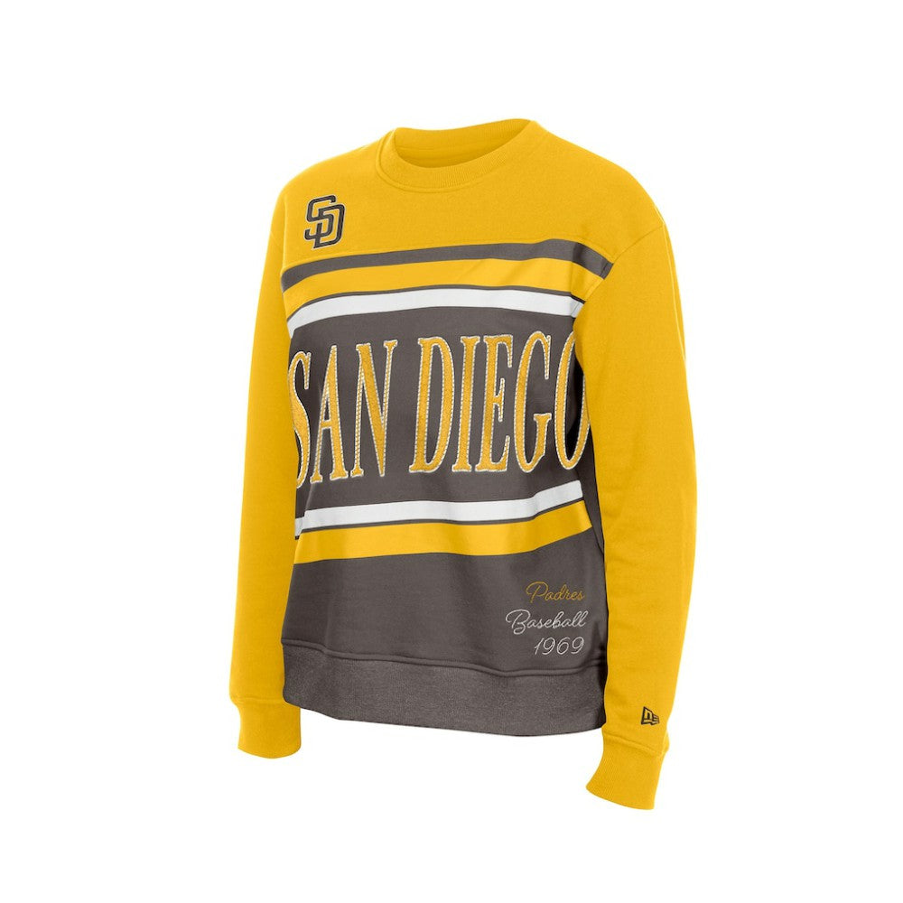 San Diego Padres New Era Women's Gameday Fleece Sweatshirt - MLB Sweatshirts