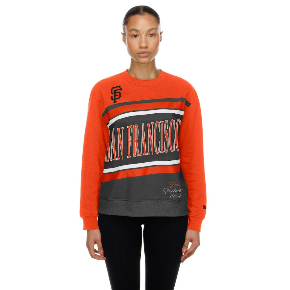 San Francisco Giants New Era Women's Gameday Fleece Sweatshirt - MLB Sweatshirts