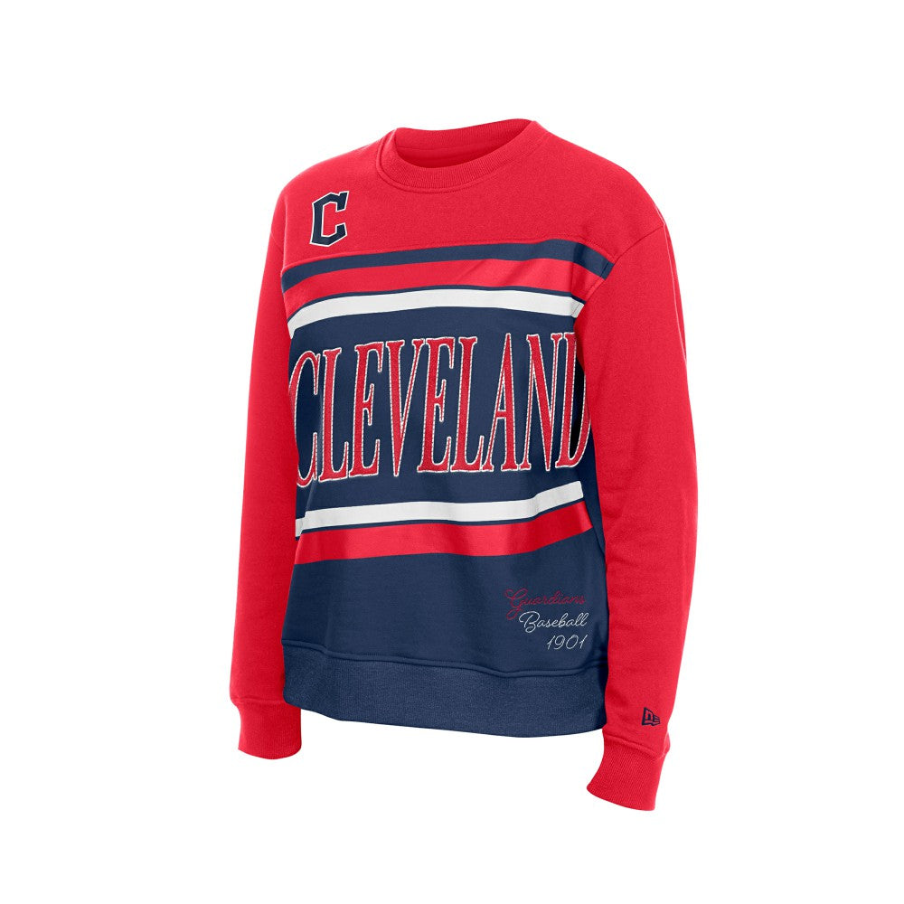 Cleveland Guardians New Era Women's Gameday Fleece Sweatshirt - MLB Sweatshirts