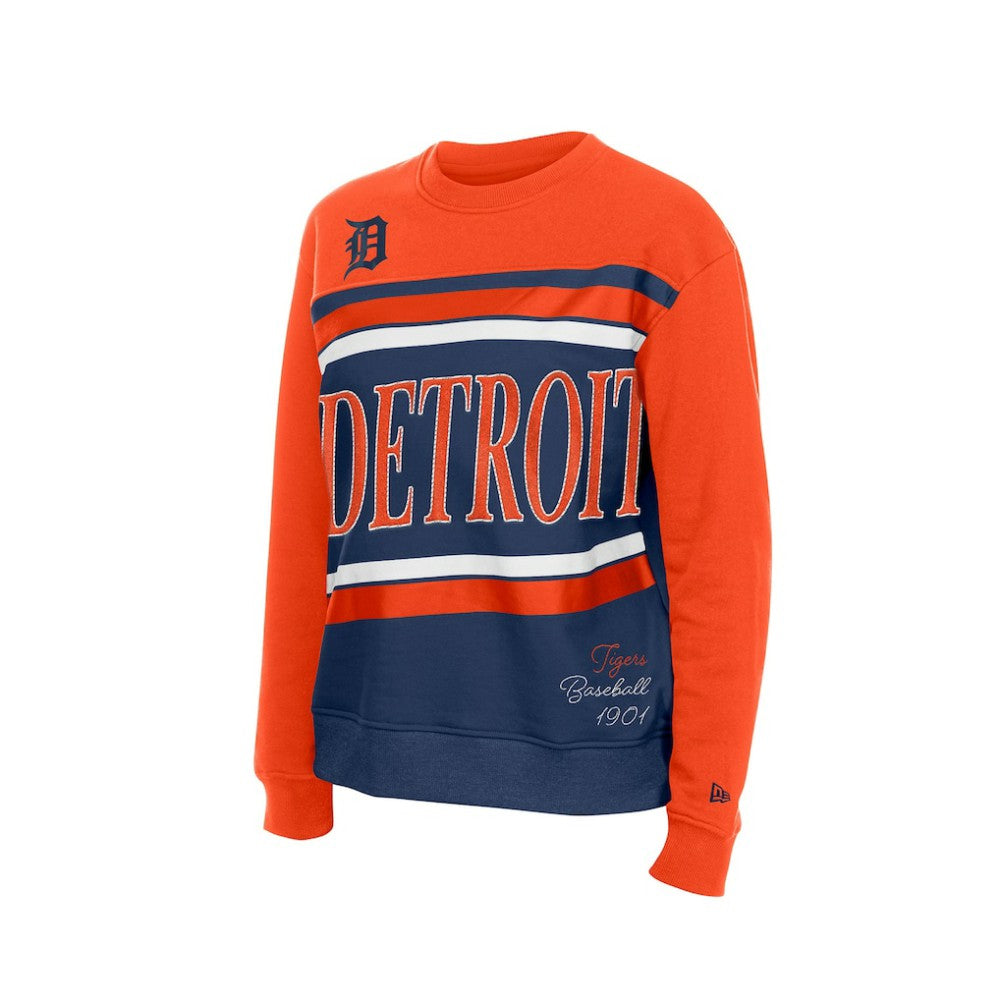 Detroit Tigers New Era Women's Gameday Fleece Sweatshirt - MLB Sweatshirts