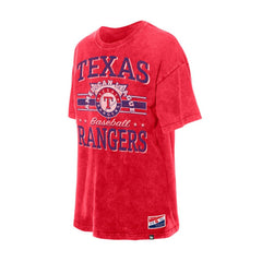 Texas Rangers New Era Women's Oversized Boyfriend T-Shirt - MLB T-shirts
