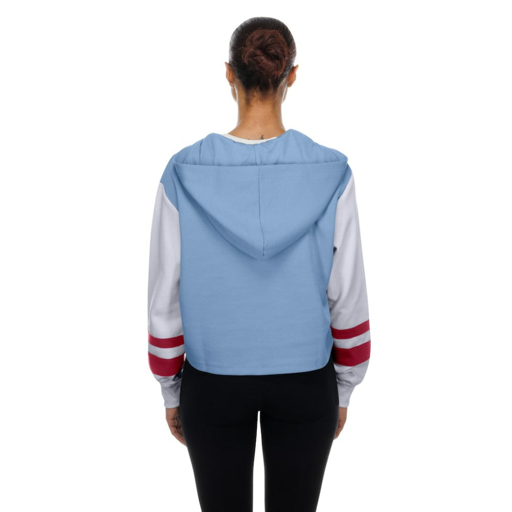 Philadelphia Phillies New Era Women's Boxy Lace-Up Hoodie - MLB Hoodies