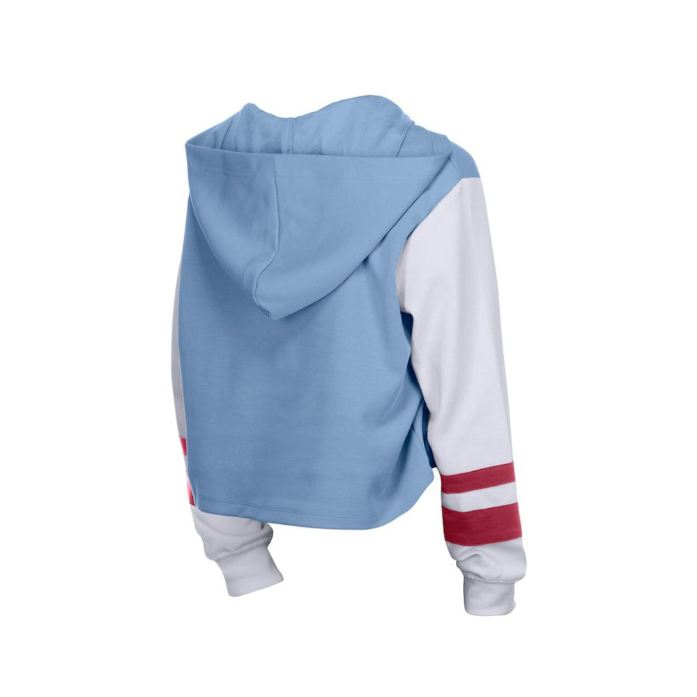 Philadelphia Phillies New Era Women's Boxy Lace-Up Hoodie - MLB Hoodies