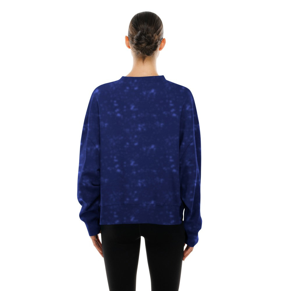 Los Angeles Dodgers New Era Women's Throwback Oversized Boxy Sweatshirt - MLB Sweatshirts