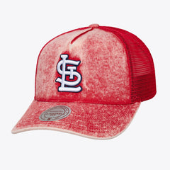 St. Louis Cardinals Mitchell & Ness Unisex Gameday Adjustable Trucker Hat - MLB Hats