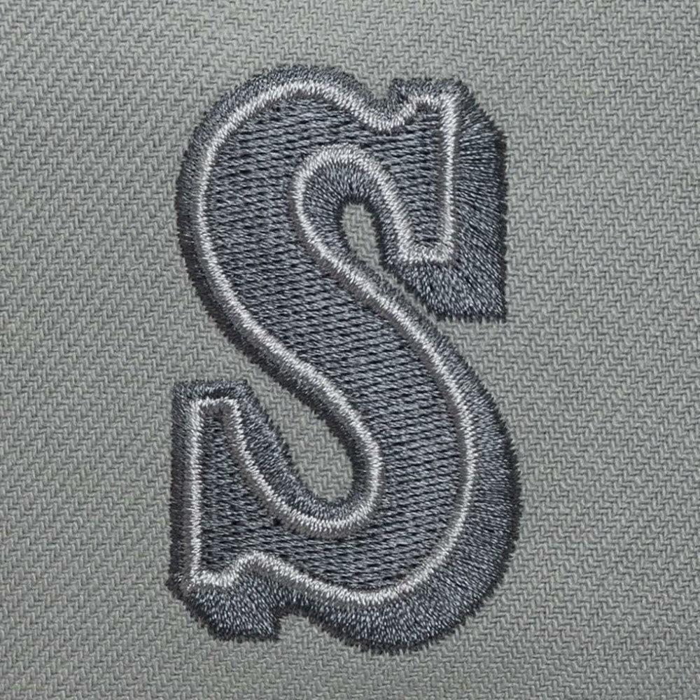 Seattle Mariners Mitchell & Ness Cooperstown Thunderstorm Head Coach Pro-Crown Adjustable Hat - MLB Hats