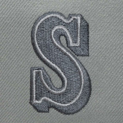 Seattle Mariners Mitchell & Ness Cooperstown Thunderstorm Head Coach Pro-Crown Adjustable Hat - MLB Hats