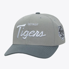 Detroit Tigers Mitchell & Ness Thunderstorm Head Coach Pro-Crown Adjustable Hat - MLB Hats