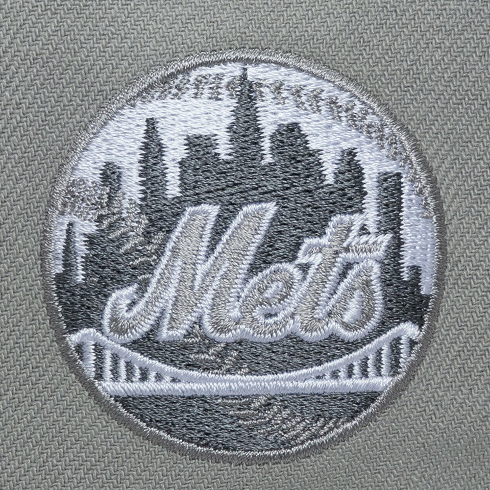 New York Mets Mitchell & Ness Thunderstorm Head Coach Pro-Crown Adjustable Hat - MLB Hats