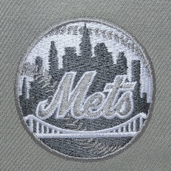 New York Mets Mitchell & Ness Thunderstorm Head Coach Pro-Crown Adjustable Hat - MLB Hats