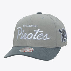 Pittsburgh Pirates Mitchell & Ness Thunderstorm Head Coach Pro-Crown Adjustable Hat - MLB Hats