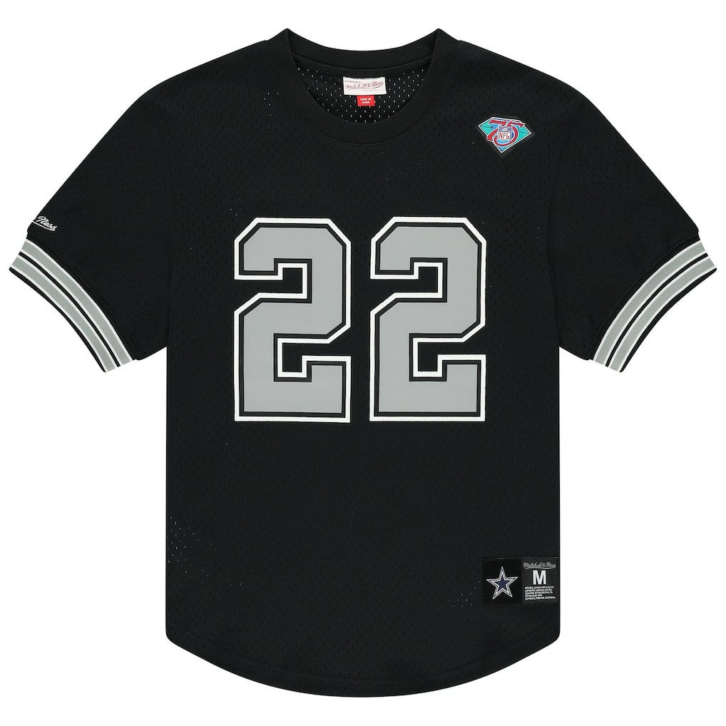 Dallas Cowboys Emmitt Smith  Retired Player Name & Number Mesh Top | NFL Sale
