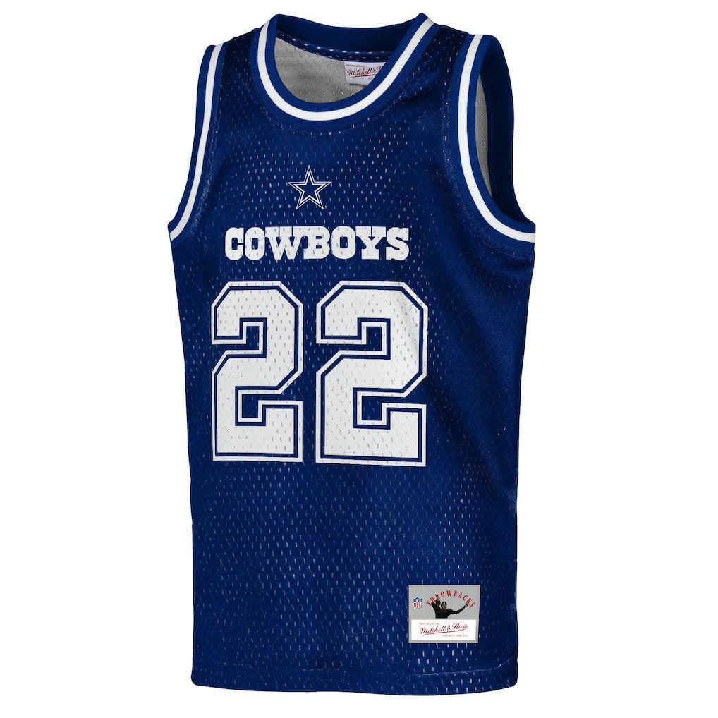 Dallas Cowboys Emmitt Smith  Youth Retired Player NFL Basketball Fashion Jersey | NFL Near me