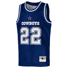 Dallas Cowboys Emmitt Smith  Youth Retired Player NFL Basketball Fashion Jersey | NFL Near me