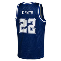 Dallas Cowboys Emmitt Smith  Youth Retired Player NFL Basketball Fashion Jersey | NFL Near me