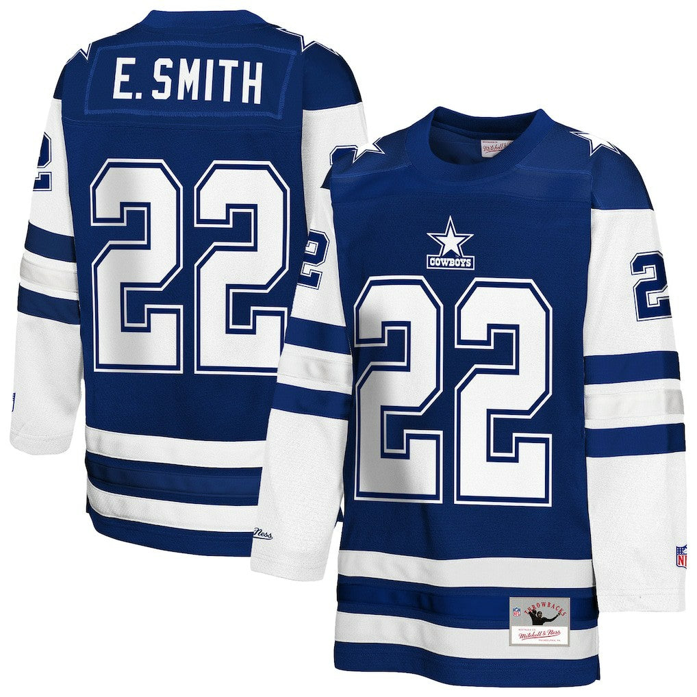 Dallas Cowboys Emmitt Smith  Youth Hockey Fashion Jersey | NFL Sale