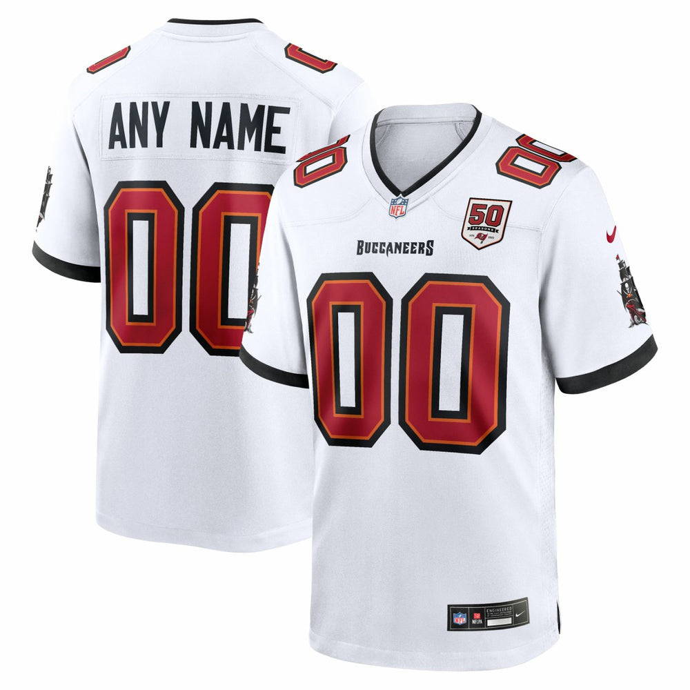 Tampa Bay Buccaneers 50th Season Custom Game Jersey | NFL Near me