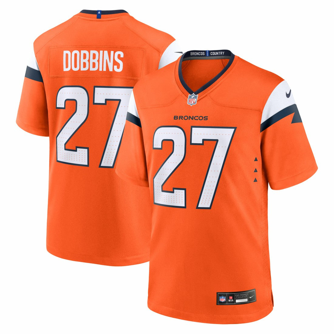 Denver Broncos J.K. Dobbins  Team Game Jersey | NFL US