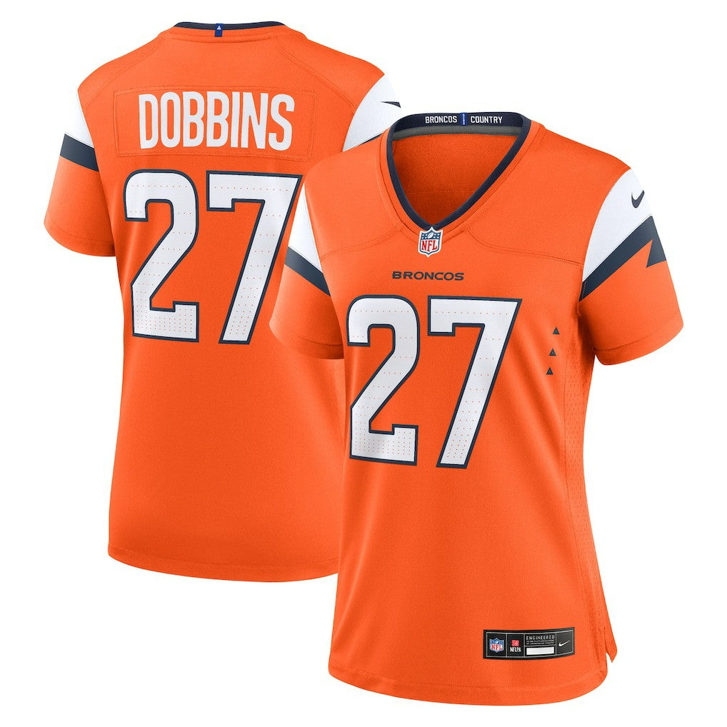 Denver Broncos J.K. Dobbins  Women's Team Game Jersey | NFL Online