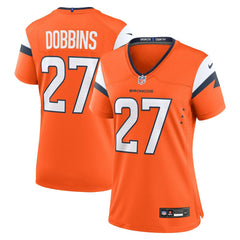 Denver Broncos J.K. Dobbins  Women's Team Game Jersey | NFL Online