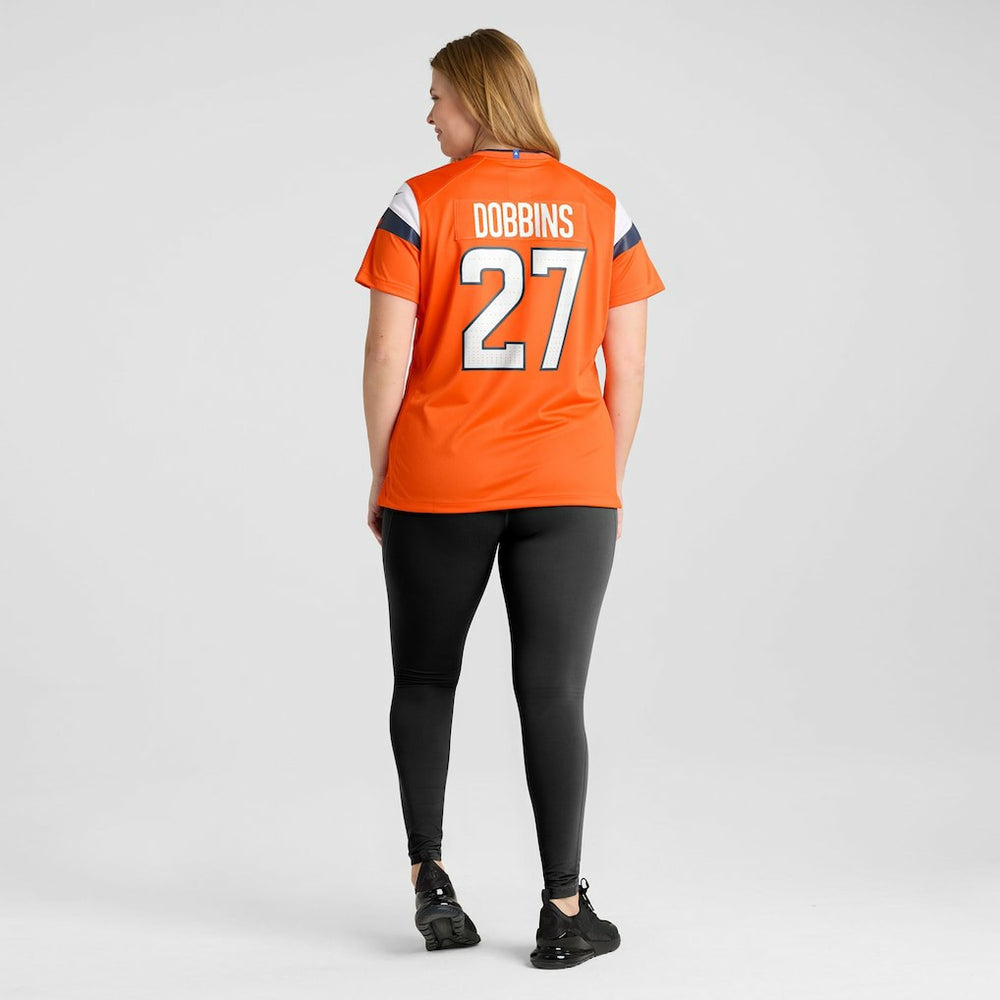 Denver Broncos J.K. Dobbins  Women's Team Game Jersey | NFL Online