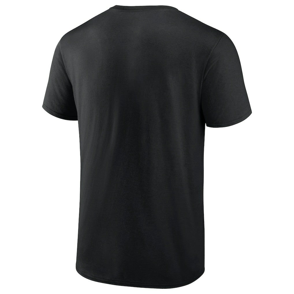 Black Golden State Warriors Color Block Slant Quick Strike T-Shirt sale | NBA