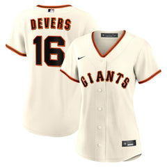 Rafael Devers San Francisco Giants Nike Women's Home Replica Jersey - MLB Jerseys