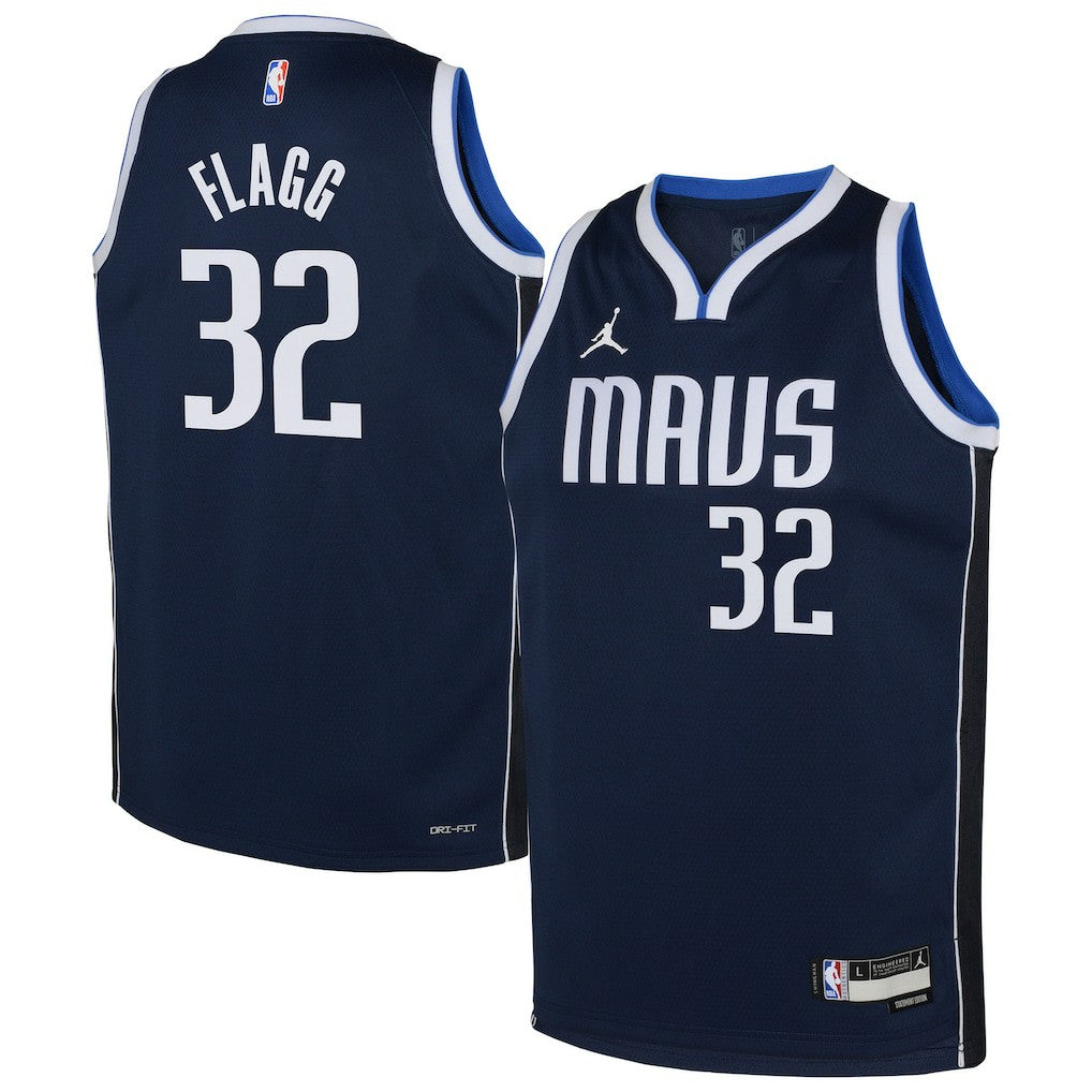 Navy Cooper Flagg Dallas Mavericks Jordan Brand Youth Swingman Jersey sale | NBA