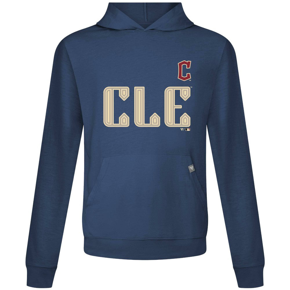 Cleveland Guardians Levelwear City Connect Relay Core Logo Pullover Hoodie - MLB Hoodies