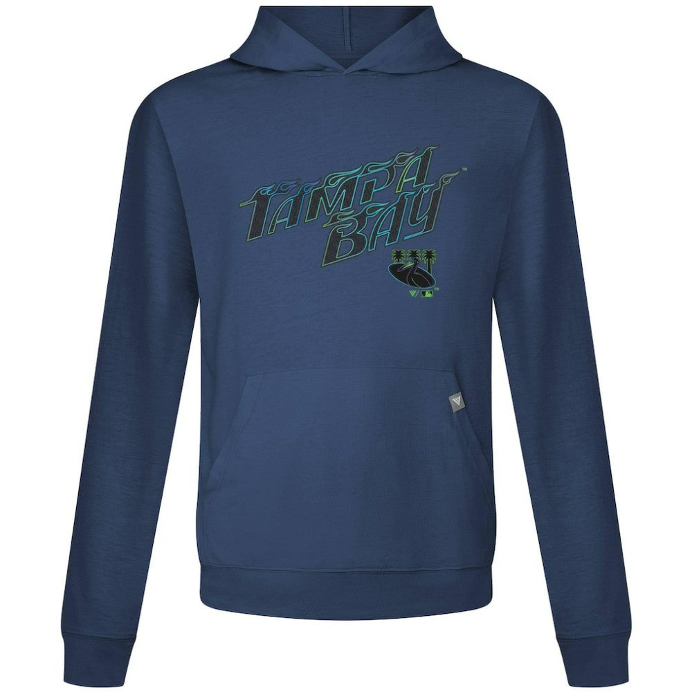 Tampa Bay Rays Levelwear City Connect Relay Back Splash Pullover Hoodie - MLB Hoodies