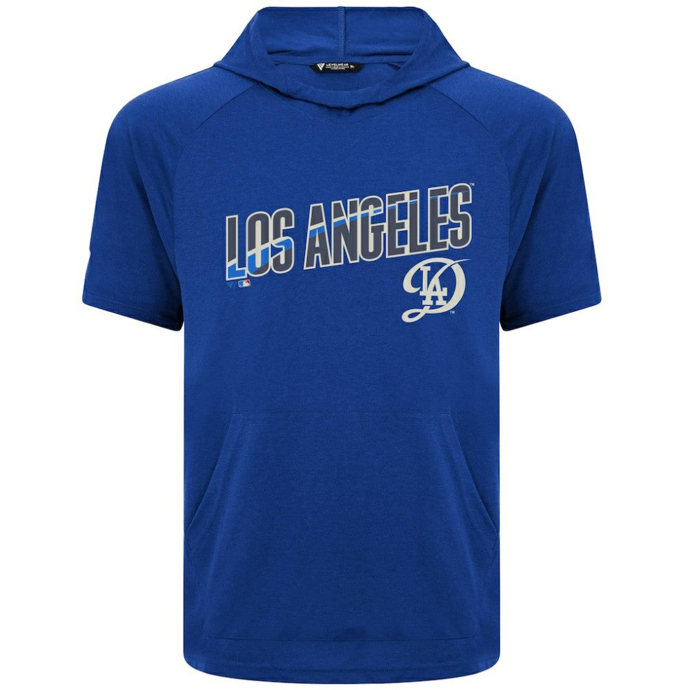 Los Angeles Dodgers Levelwear City Connect Phase Back Plash Hoodie T-Shirt - MLB Hoodies