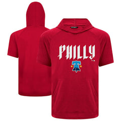 Philadelphia Phillies Levelwear City Connect Phase Back Plash Hoodie T-Shirt - MLB Hoodies
