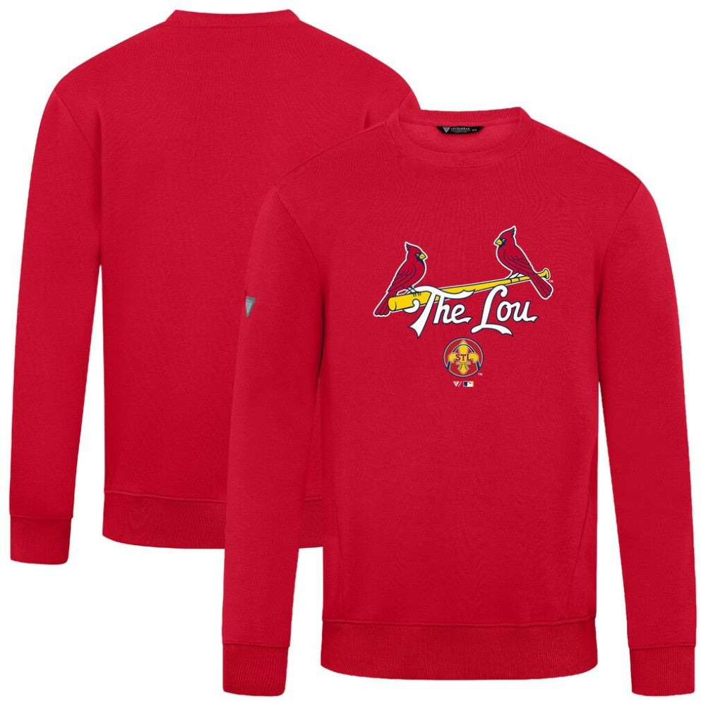 St. Louis Cardinals Levelwear City Connect Zane Back Splash Sweatshirt - MLB Sweatshirts