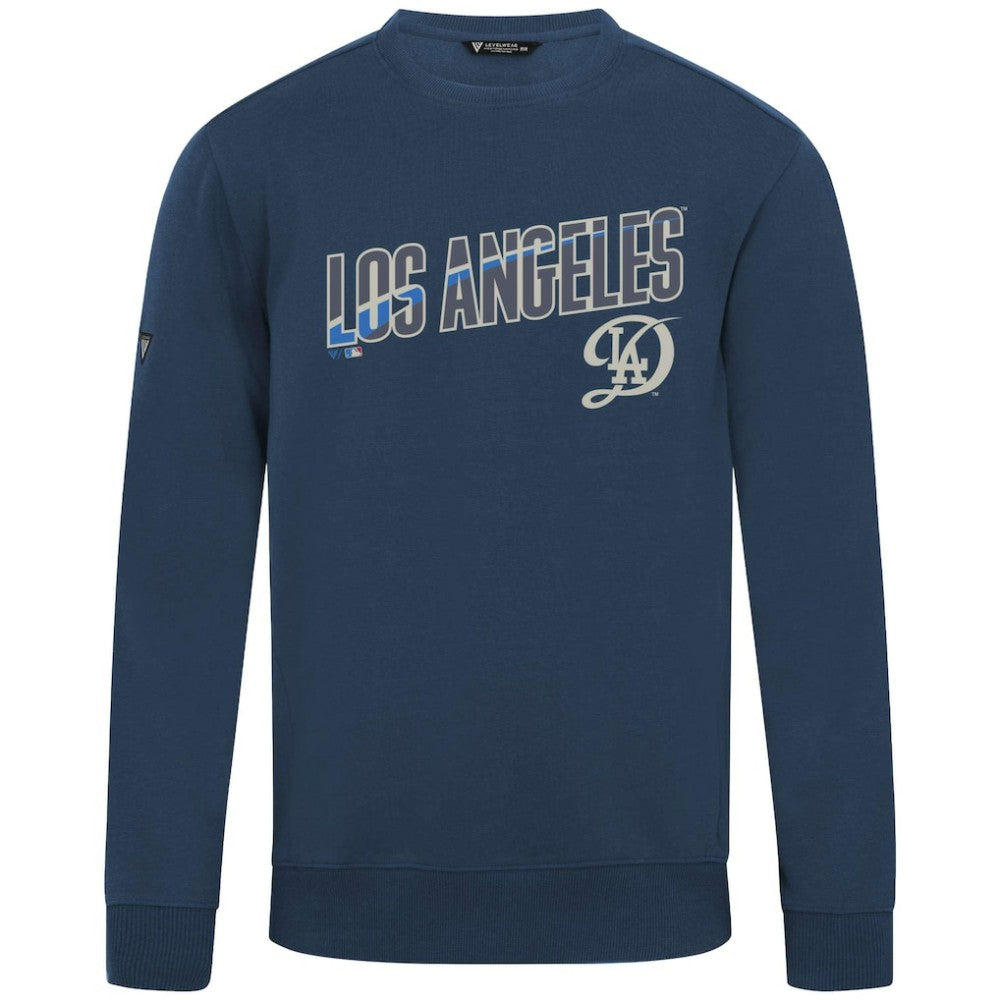 Los Angeles Dodgers Levelwear City Connect Zane Back Splash Sweatshirt - MLB Sweatshirts