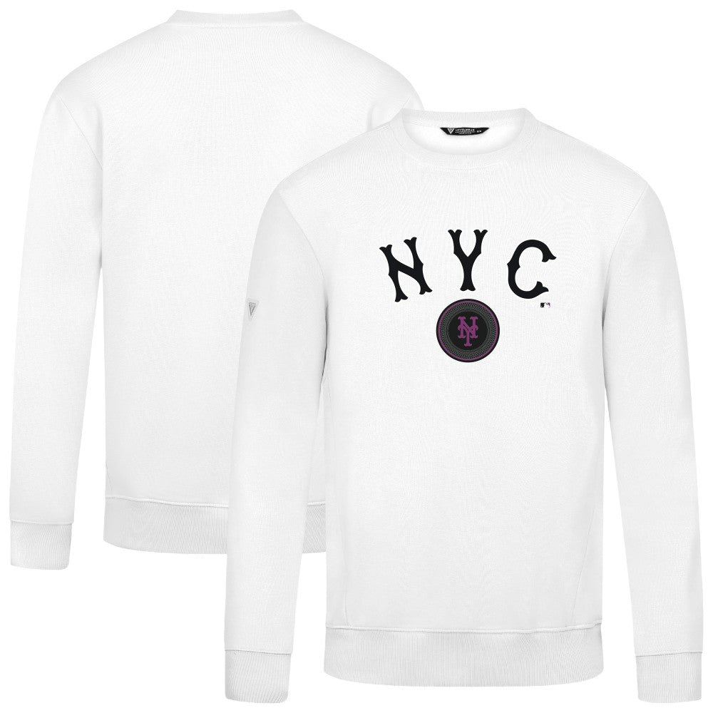 New York Mets Levelwear City Connect Zane Back Splash Sweatshirt - MLB Sweatshirts