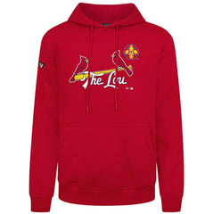 St. Louis Cardinals Levelwear City Connect Podium Core Logo Pullover Hoodie - MLB Hoodies