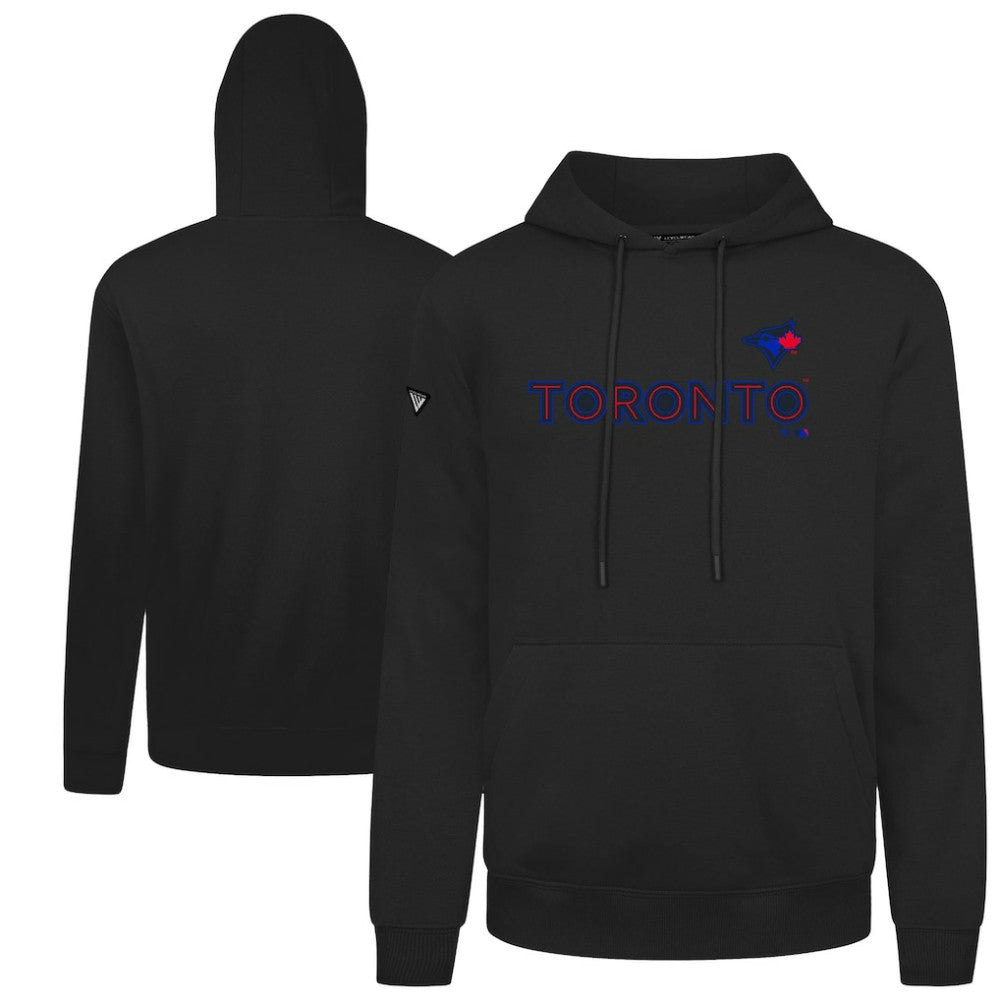 Toronto Blue Jays Levelwear City Connect Podium Core Logo Pullover Hoodie - MLB Hoodies