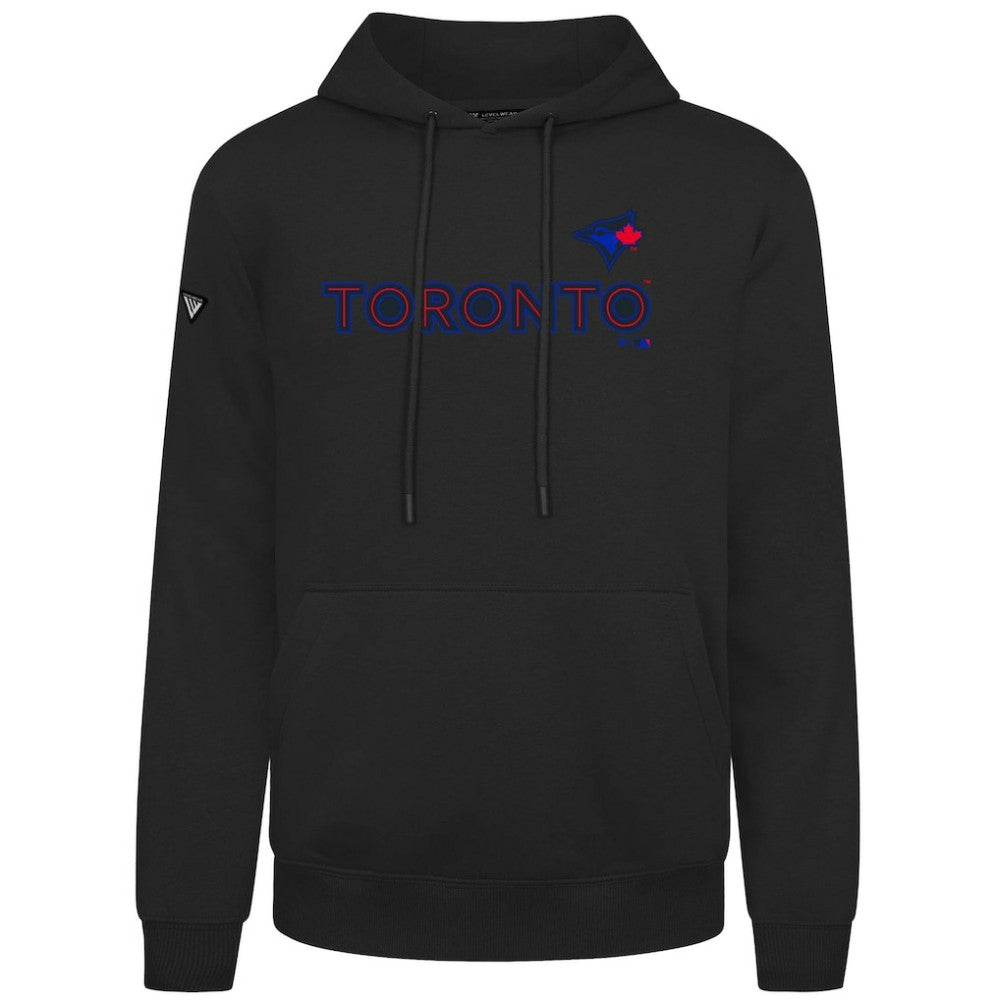 Toronto Blue Jays Levelwear City Connect Podium Core Logo Pullover Hoodie - MLB Hoodies