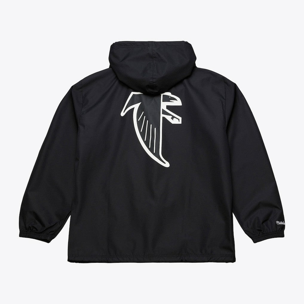 Atlanta Falcons Coaches Full-Snap Hooded Windbreaker Jacket | NFL New