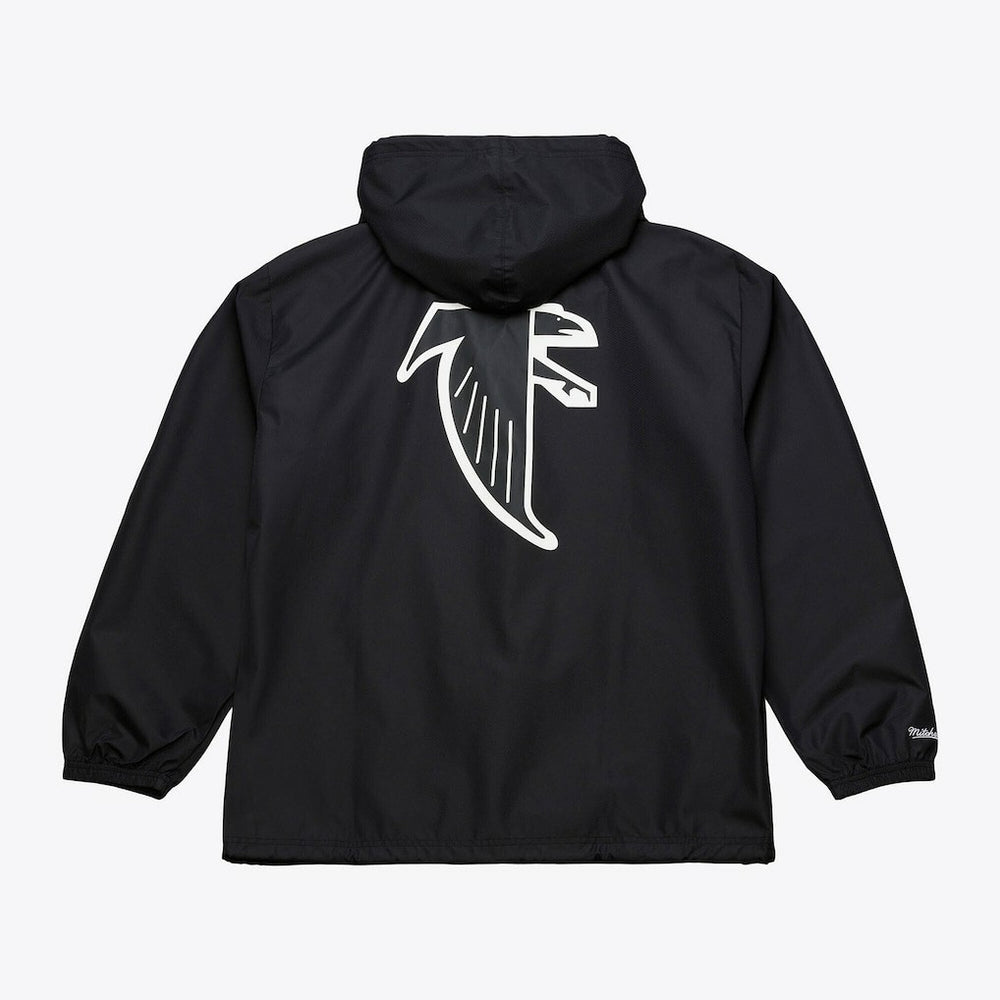 Atlanta Falcons Coaches Full-Snap Hooded Windbreaker Jacket | NFL New