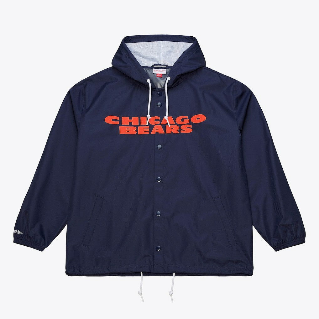 Chicago Bears Coaches Full-Snap Hooded Windbreaker Jacket | NFL Near me