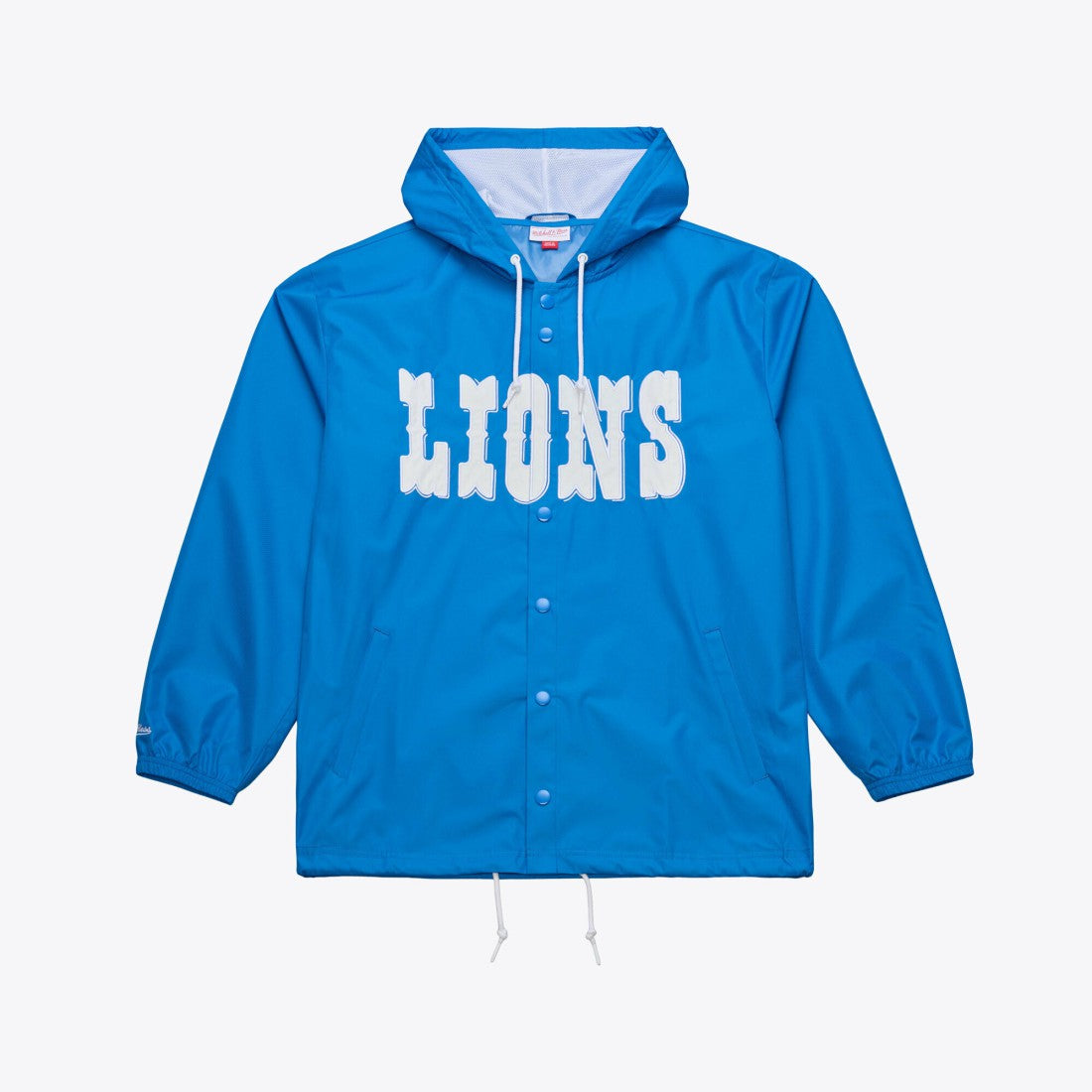 Detroit Lions Coaches Full-Snap Hooded Windbreaker Jacket | NFL US