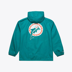 Miami Dolphins Coaches Full-Snap Hooded Windbreaker Jacket | NFL Sale