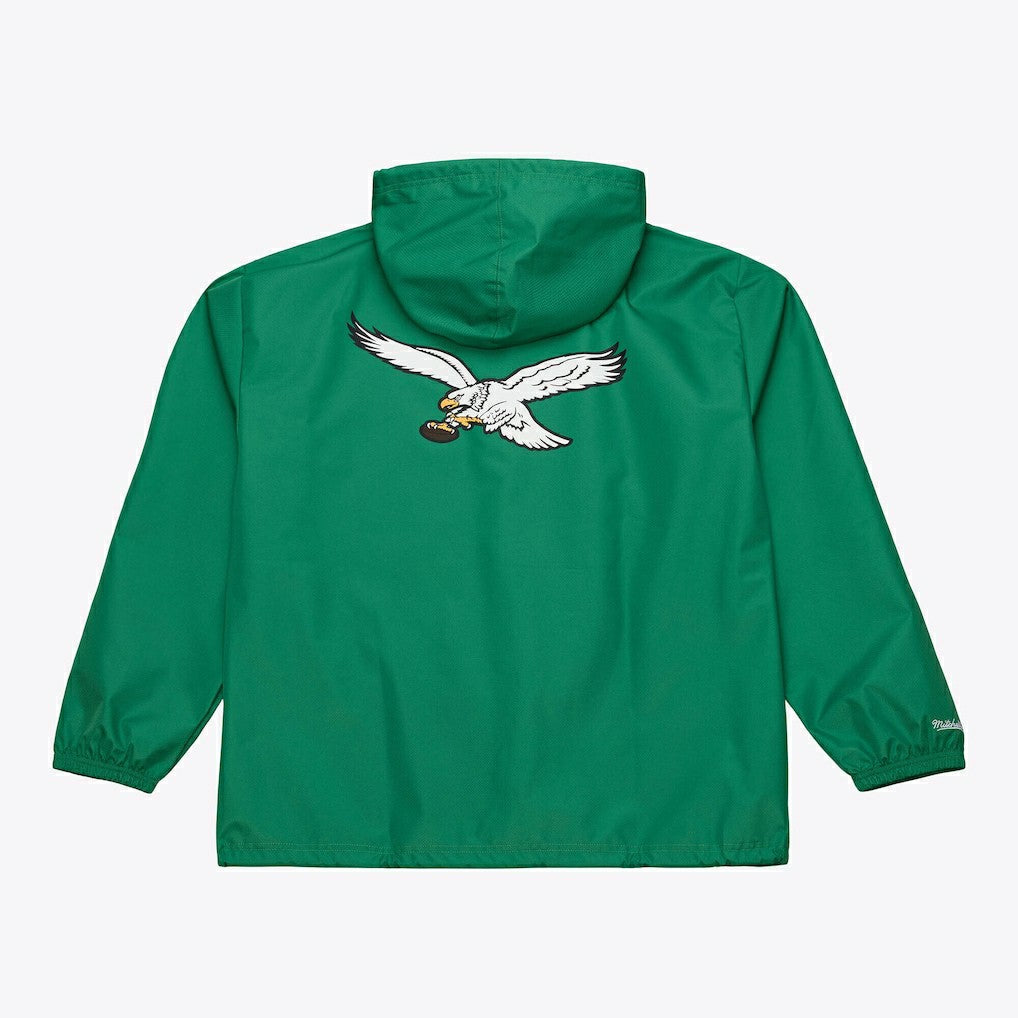 Philadelphia Eagles Coaches Full-Snap Hooded Windbreaker Jacket | NFL US