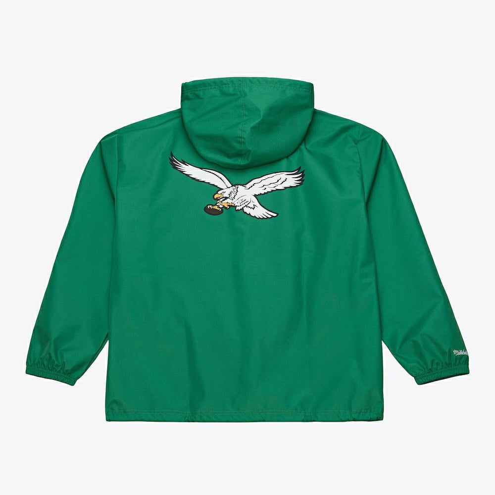 Philadelphia Eagles Coaches Full-Snap Hooded Windbreaker Jacket | NFL US