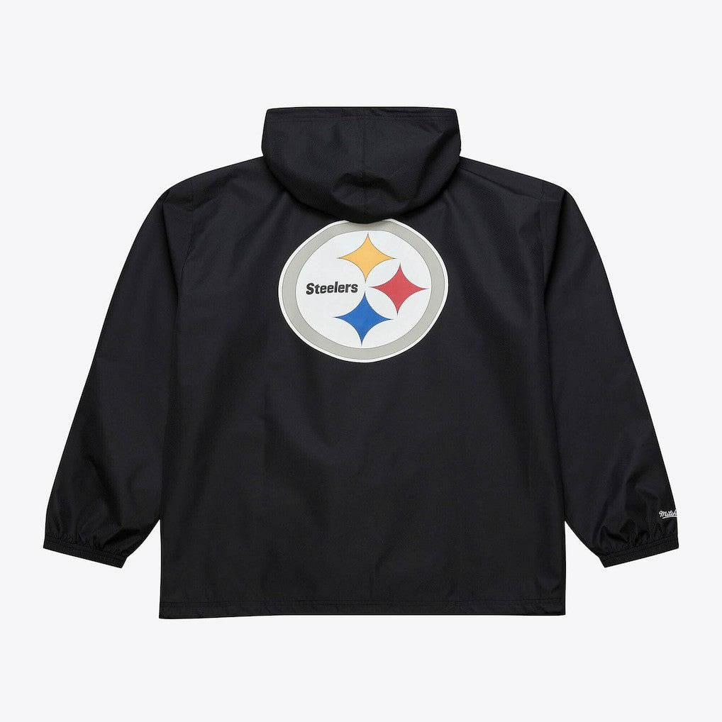 Pittsburgh Steelers Coaches Full-Snap Hooded Windbreaker Jacket | NFL Near me