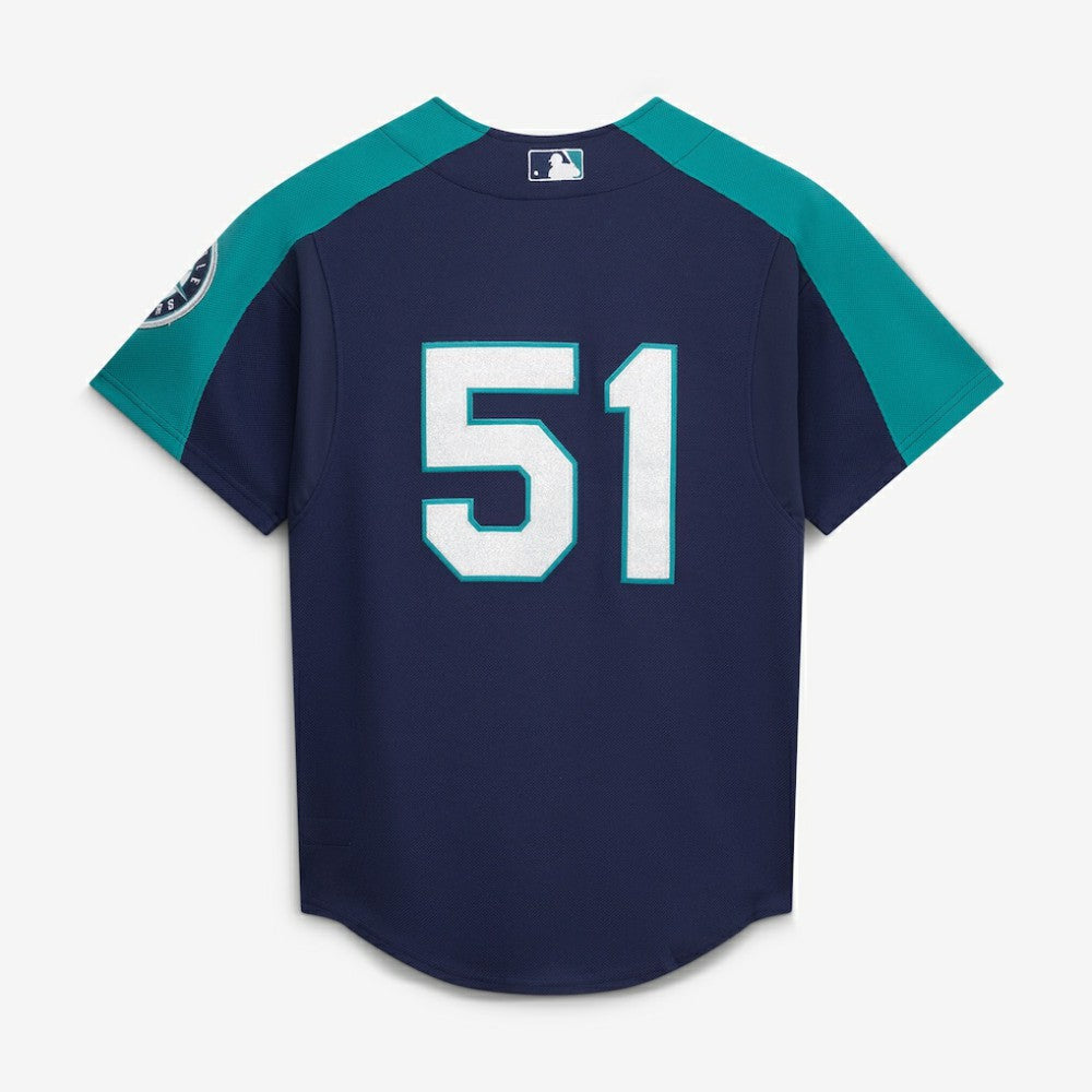Ichiro Suzuki Seattle Mariners Mitchell & Ness 2006 Cooperstown Mesh Batting Practice Button-Up Jersey - MLB Jerseys