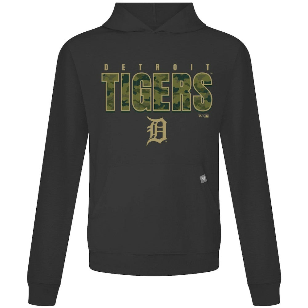 Detroit Tigers Levelwear Relay Protect Pullover Hoodie - MLB Hoodies