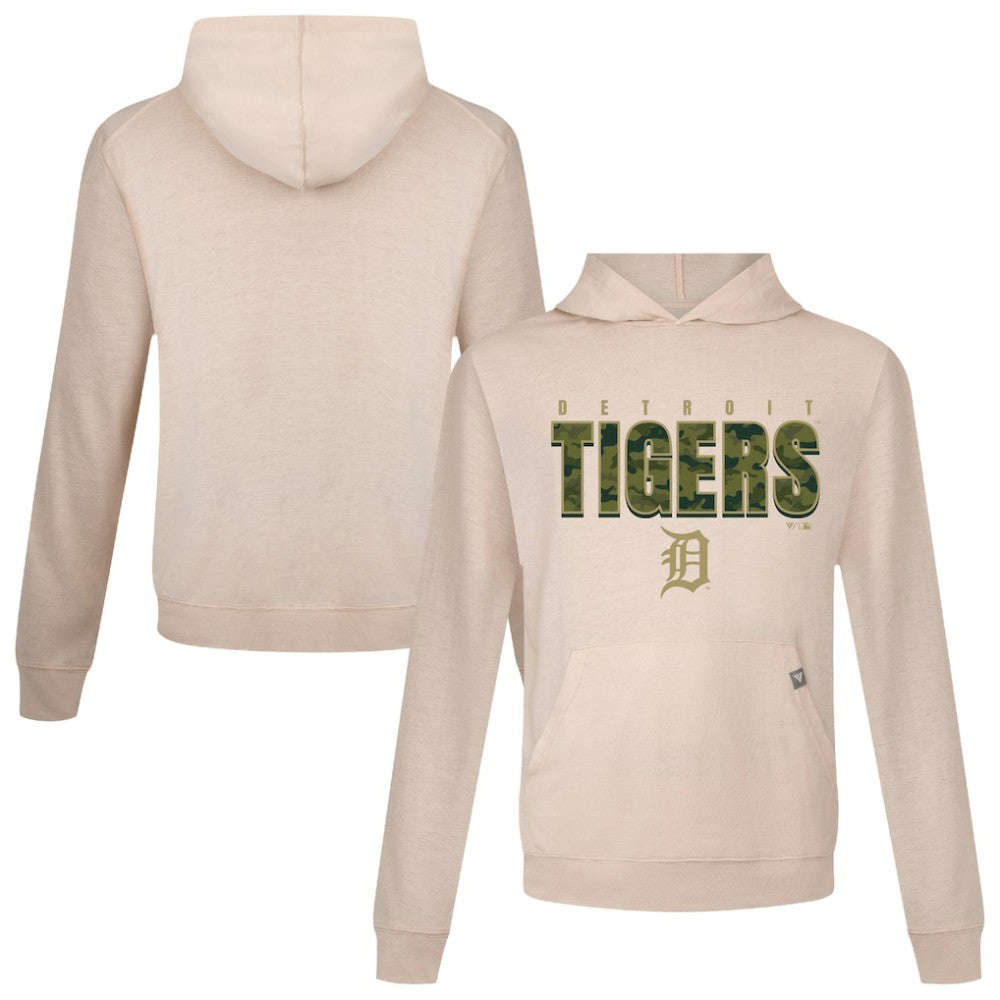 Detroit Tigers Levelwear Relay Protect Pullover Hoodie - MLB Hoodies